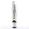 Pleaser - ADORE1021 Bottes de plateforme, Pole dance chaussures - Chaussures de pole dance - Blanc Product image